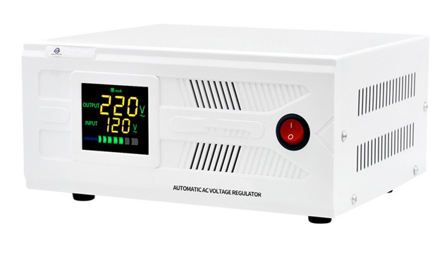 DKR Single Phase Electronic Automatic AC High Precision Voltage Stabilizer Desk model