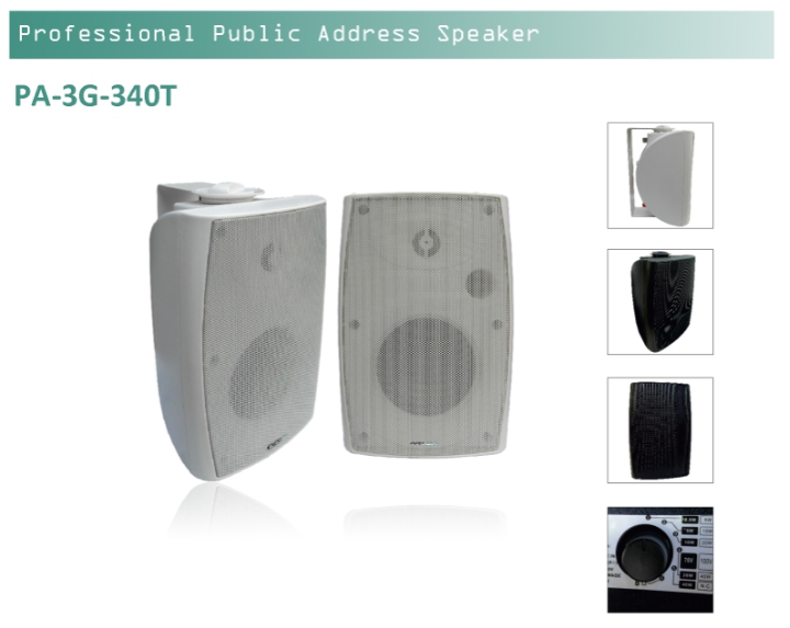 Wall Mount Speaker Model PA-3G-340T