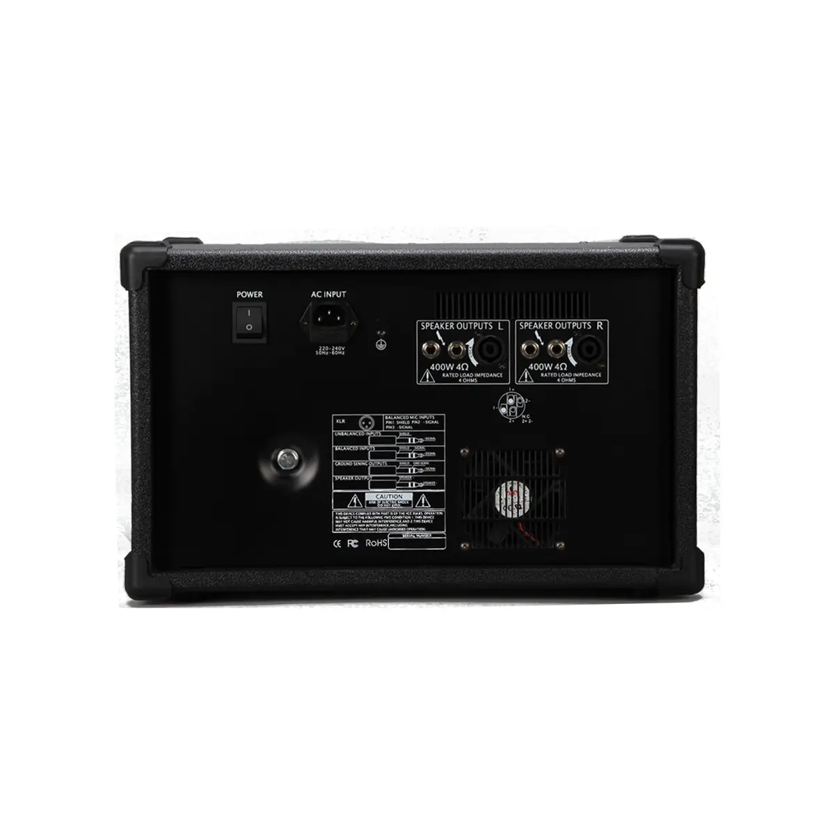 تصویر پاور میکسر AAPPRO مدل PMX-3000 برای پیجینگ، اعلان عمومی و پروژه‌های صوتی حرفه‌ای | آسیا امپ — تصویر واقعی محصول 4