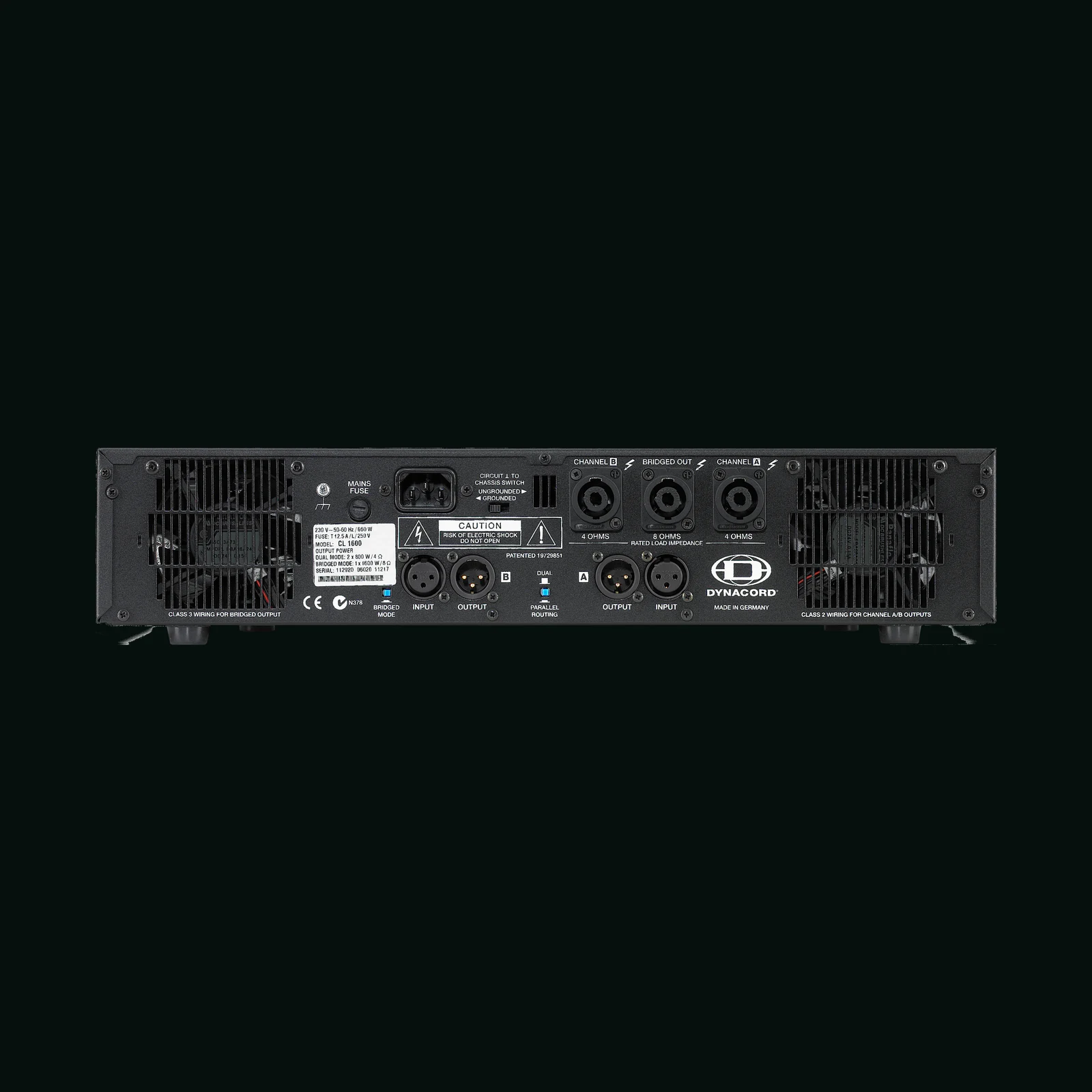 DYNACORD CL 1600